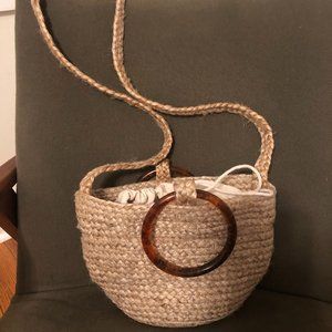 Mini Jute Bucket Aritzia